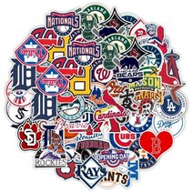 메이저리그 구단 MLB 야구 스티커 53장