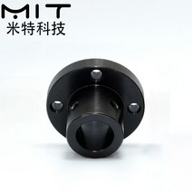 MQJMJX-긴팔 원형 플랜지 마운트 타입 샤프트 선형 모션 자동화 부품 지원, 06 DTHRT-15-20-30