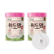 위드맘 리뉴얼 제왕 1단계 2캔 + 20ml 스푼 1개입 황금변 유산균 소화 파스퇴르 장건강 아기분유 1세트