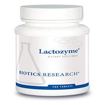 Biotics Research Lactozyme Probiotic GI Support Lactobacillus acidophilus DDS 1 Bifidobacterium b