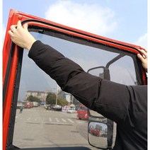지노기업/엑시언트 방충방/모기장/현대트럭/화물차/대형트럭/액시언트/25톤, 모기장 엑시언트