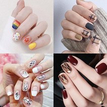 온더칩 붙이는 네일스티커 셀프네일, 1개, 네일스티커 - A064