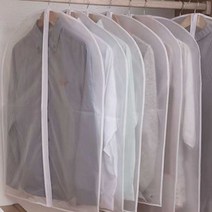 반투명 의류 커버 옷 덮개 PVC옷 정장 커버 옷카바, 사이즈, 60 x 105cm