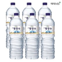 해태 평창수 2L X 6 PET, 상세페이지 참조, 상세페이지 참조