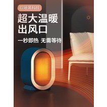 가정용 온풍기 거실용 화장실 벽걸이 사무실 미니 캠핑 팬히터 원룸 사무실용 열풍기 발 183, ---큰 공기 배출구 360° 만능 더 균일한 따