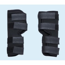 지지대 노령견 슬개골보호대 다리 깁스 아대 M 2p 인대 슬개골탈구보호대 아픈 노견, 블랙, 1개