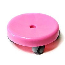 니본 쓱쓱싹싹 동그리의자 만능의자 청소의자 화분받침 미니의자 만능의자 청소의자, 임의배송