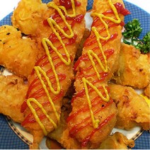 순살 치킨 후라이드 닭꼬치 1.3kg (130gX10개), 1, 130g