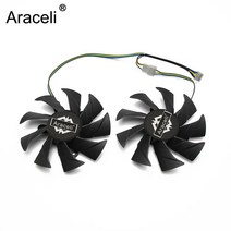 새로운 85mm 4Pin VGA 쿨러 팬 교체 Zotac GTX1060 6Gb OC GTX 1060 3GB 그래픽 비디오 카드 냉각, 한개옵션0