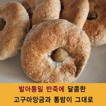 참농부들 새싹발아 통밀 고구마 단호박 앙금빵 식사대용 간식 무방부제 HACCP적용, 고구마앙금빵(100g x 5개) x 1봉지