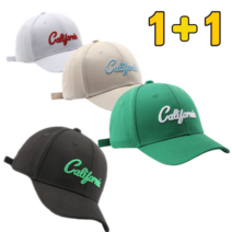 1+1 캘리포니아 커플 자수 볼캡