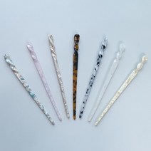 NP 올림머리 똥머리 일자 스틱 일자 비녀 U자비녀