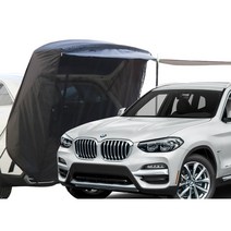 잇템 BMW X1 X3 X4 X5 X6 3GT 4GT 5GT 6GT IX3 차박텐트 차박 도킹 차량용 쉘터 차박용 꼬리 트렁크 카 텐트, 일반형, 라이트그레이, 우레탄창 무(X)