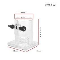 전동트리머 목공트리머 3700-1234 기계 기본 커터 makitan rt0701c wu601 완벽한 교체 공구, 3700 2 에이