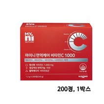 일동제약 마이니 면역케어 비타민c 1000 영양제 아연 고함량 비타민b군 항산화 활력, 1개입