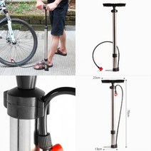 자전거손펌프 스텐 자전거타이어바람 손펌프