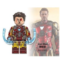 레고호환 어벤져스 20버전 캐릭터 시리즈, 제품272)아이언맨 최후의 결투