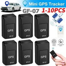 위치추적기 미니 GF-07 GPS 차량 추적기 실시간 추적 도난 방지 분실 키 애완 동물 로케이터 강력한 마그네틱 마운트 SIM 메시지 포지셔너, [02] Not recommended, 1개