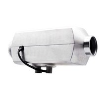 이동식무시동 히터 풀세트 12V24V 차박히터 캠핑카, 12V 단일 구멍알루미늄 합금대형 LCD