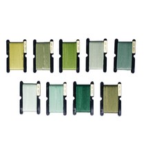 (모쿠바) 실크리본자수실1547 4mm32-40, 37, 1개