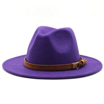 화려한 중년 중절모 페도라 재즈 모자 모직 플랫 15종