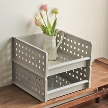 고등학교 기숙사 필수품 오픈 멀티 정리대 대학생, 화이트 4P