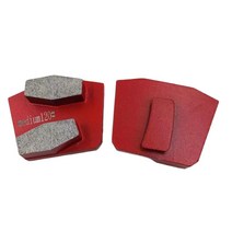 휘니샤 금속 본드 콘크리트 다이아몬드 그라인딩 절단 디스크 스크레이퍼 신발 퍽 도구 9 개 Klindex 바닥 그라인더 확장기 750, 2.grit 30 - hard bond