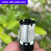 소형DC모터12MM 소형 미니 N20 유성 감속기 기어 모터 DC 3V-5V 110RPM (플라스틱 웜 샤프트 포함), 한개옵션0