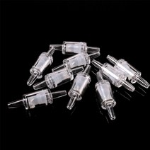 솔밸브 10 산소 펌프 공기 파이프 체크 밸브 수족관 편도 비 반환 3 색, 03 White