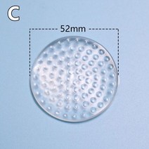 도어스토퍼 벽을 보호하기 위해 부드러운 고무 패드 만화 자기 접착제 음소거 도어 핸들 범퍼 버퍼 스토퍼 펜더 안전 충격 흡수 장치, C