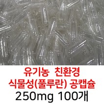 라이프건강 유기농공캡슐(250mg 100개) 식약허가통과, 100개입, 1팩