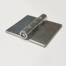 무타공 경첩 -30mm1P 용접용 타공가능 창고문 캐비닛 철문 돌쩌귀 철경첩, 1개