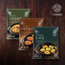 사옹원 [사옹원] 부침명장 녹두빈대떡 400g+한입아삭김치전 300g+동태전 300g, 1