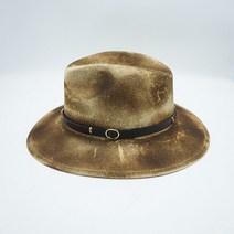 202209-팬-웨스턴 카우보이 터프 리벳 벨트 음영 고대 재즈 모자 멋진 신사 파나마 페도라 모자 311eEA9a5