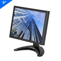 서브모니터 노트북 보조 듀얼 게이밍 플스 포터블 zhixianda 8quot 4:3 hdmi vgad sub bnc av usb 입력이 있는 금속 케이스 데스크탑 모니터 82