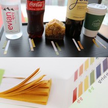 pH시험지 리트머스 종이 산도테스트 측정 미니북 80매 과학실험용 리터머스, 단품