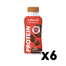 랩노쉬 프로틴드링크 마일드라떼 350ml 6개입, 6개