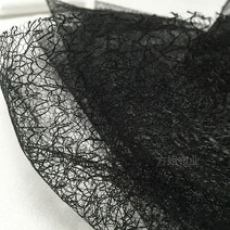 Diy 웨딩 메쉬 조 레이스 물드레스바느 패치 워크 소재 천으로 장식 그물 얇은 명주 그, 02 1 Yards-90cmX150cm, 02 Black