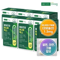 건국유업 [건국유업] 혈당건강 바나바 맥스 30정x6개(6개월), 30정, 6개
