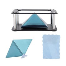 Hologram Watch 3D Smartphone Holographic Display Stands Projector 3.5 6inch for Corporate Product Ca