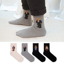 지지몰스 남성 젠틀베어 양말
