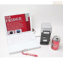 초미니 USB냉장고 온장고 개인용 캔 1개 1캔 한캔 냉장고 초미니냉장고, 레드