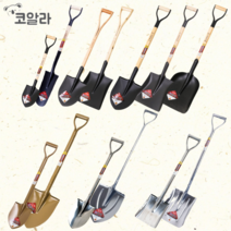 삽 쇠삽 스텐삽 막삽 각삽 [당일출고] 국내체형 맞춤제작 아동삽 주말농장 텃밭 원예 농업, 코알라 [오삽 철그립]