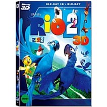 [블루레이] 리오 2 : 오링케이스 콤보팩 [2disc: 3D+2D] [Rio II]- 임시완 써니 류승룡 앤해서웨이