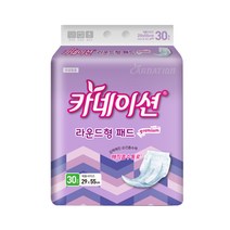 카네이션 프리미엄 라운드패드 30개입 성인기저귀, 2팩