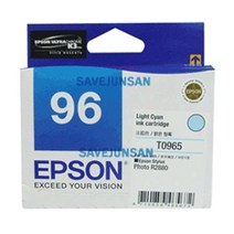 EPSON 정품포토잉크 T096590 LIGHT CYAN R2880 865매 R2880, 단일 수량