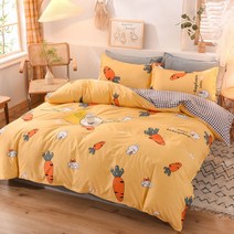 이불 커버 퀸 호텔 납품 알러지케어 킹 순면1pc 인쇄 부드러운 부드럽고 편안한 트윈 사이즈 기모 누비 포함 안함 베갯잇, 6