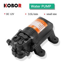 소형 펌프 자동 지하수 모터 내구성 Dc 12 v 70psi 블랙 마이크로 고압 다이어프램 물 분무기 세차 V 농업 전기 워터, [01] 12v