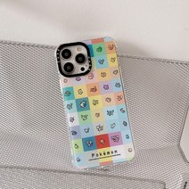 애니메이션 pokémon pikachu 전화 케이스 for iphone 14 13 12 11 pro max xr xs max 8 x 7 se 만화 안티 드롭 투명 tpu 커버