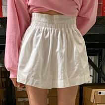 코튼 밴딩 숏 팬츠